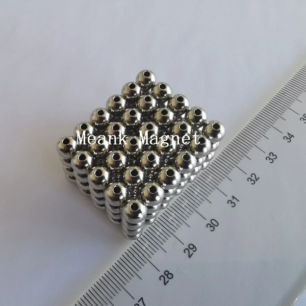 8mm neodymium magnet balls with hole