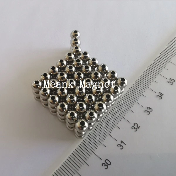 6mm neodymium ball magnet with hole